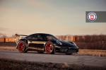 Porsche 911 GT3 RS on HRE Wheels (R101 Lightweight) 2018 года